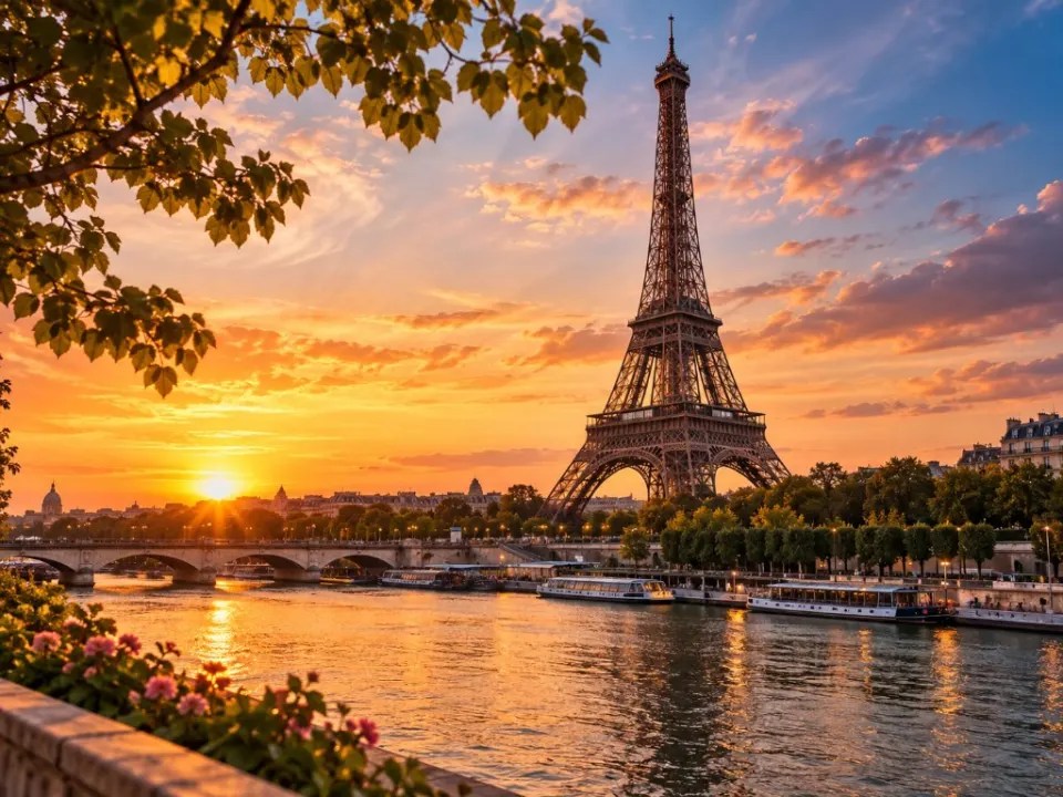 Eiffel Tower in Paris