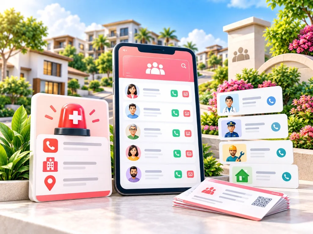 Sysmorra Community Connect for member directory emergency contacts and local services